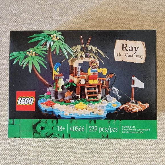 Lego Other - RAY THE CASTAWAY Lego 40566, brand new